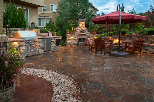 Stone Patio Construction in Sun City West