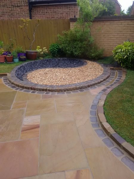 Sandstone Patio Installation in Sun City West